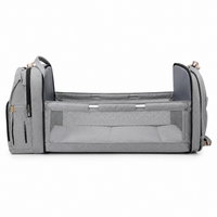 Mochila 3 em 1: Bolsa Maternidade + Trocador + Berço Portátil