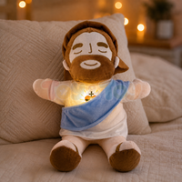 Pelúcia Menino Jesus que Respira e Transmite Paz