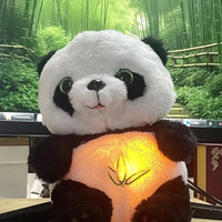 Panda baby toy, breathing soothing plush doll, children's soothing music, sleep companion gift