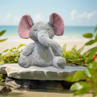 1pc, 11.8in breathing teddy bear, four-speed adjustment, music, breathing, rhythm, light, the best interactive gift for children