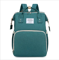 Mochila 3 em 1: Bolsa Maternidade + Trocador + Berço Portátil