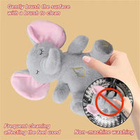 1pc, 11.8in breathing teddy bear, four-speed adjustment, music, breathing, rhythm, light, the best interactive gift for children