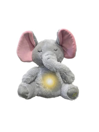 1pc, 11.8in breathing teddy bear, four-speed adjustment, music, breathing, rhythm, light, the best interactive gift for children
