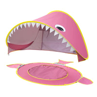 Barraca com Piscina para Bebê (Proteção UV) — Baby Shark