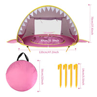 Barraca com Piscina para Bebê (Proteção UV) — Baby Shark